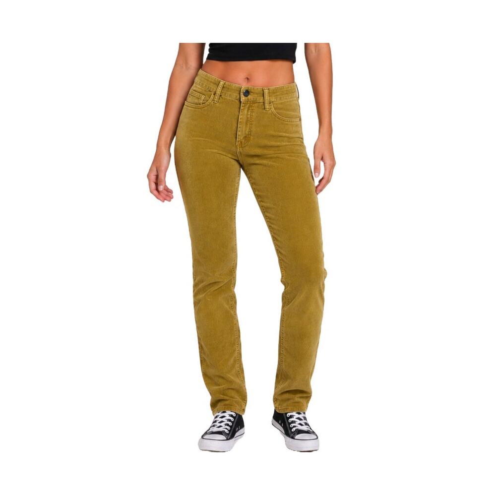 Abercrombie & Fitch Mustard Tan Corduroy Skinny Pants Size 4/27 Boho Chic